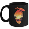 Mangos Fruit Lovers Exotic Mango Tropical Design Sunset Mug | siriusteestore