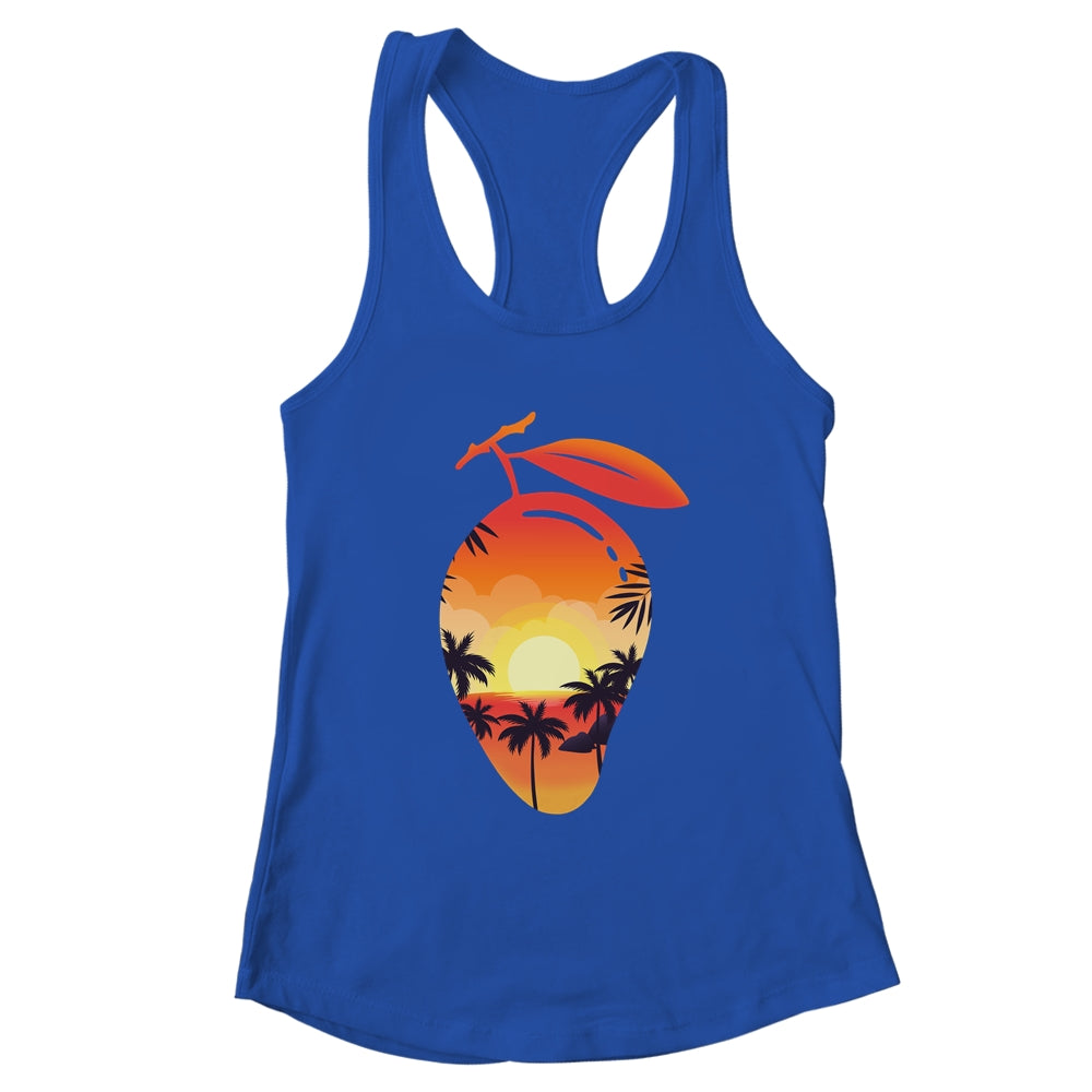 Mangos Fruit Lovers Exotic Mango Tropical Design Sunset Shirt & Tank Top | siriusteestore