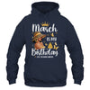 March Is My Birthday African American Woman Birthday Queen Shirt & Tank Top | siriusteestore