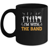 Marching Band Design For Men Women Life I'M With The Band Mug | siriusteestore