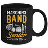 Marching Band Senior 2024 Musician Graduation Class Of 2024 Mug | siriusteestore