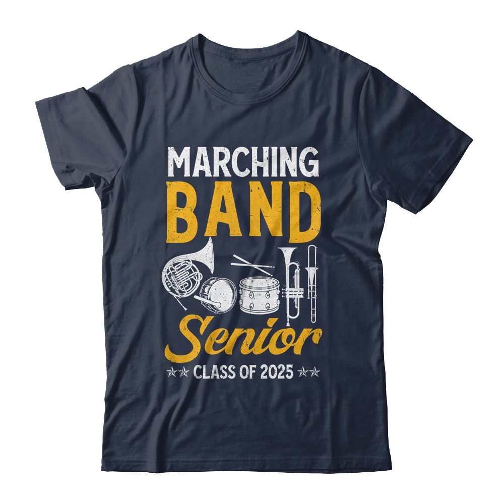 Marching Band Senior 2025 Musician Graduation Class Of 2025 Shirt & Tank Top | siriusteestore