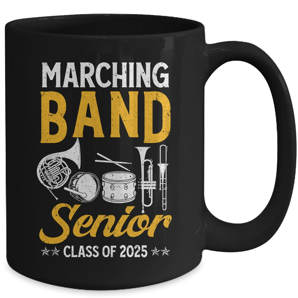 Marching Band Senior 2025 Musician Graduation Class Of 2025 Mug | siriusteestore