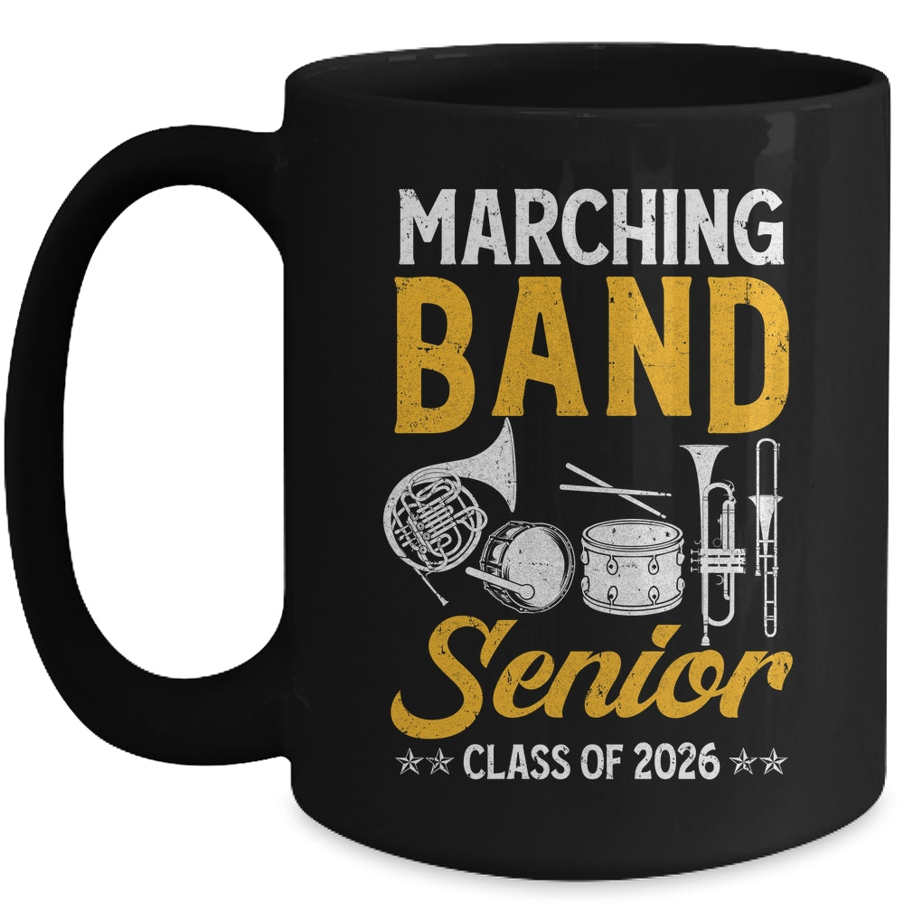 Marching Band Senior 2026 Musician Graduation Class Of 2026 Mug | siriusteestore