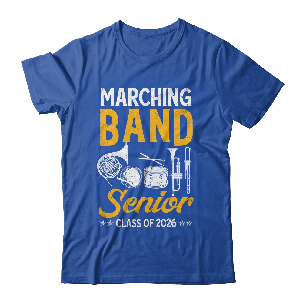 Marching Band Senior 2026 Musician Graduation Class Of 2026 Shirt & Hoodie | siriusteestore