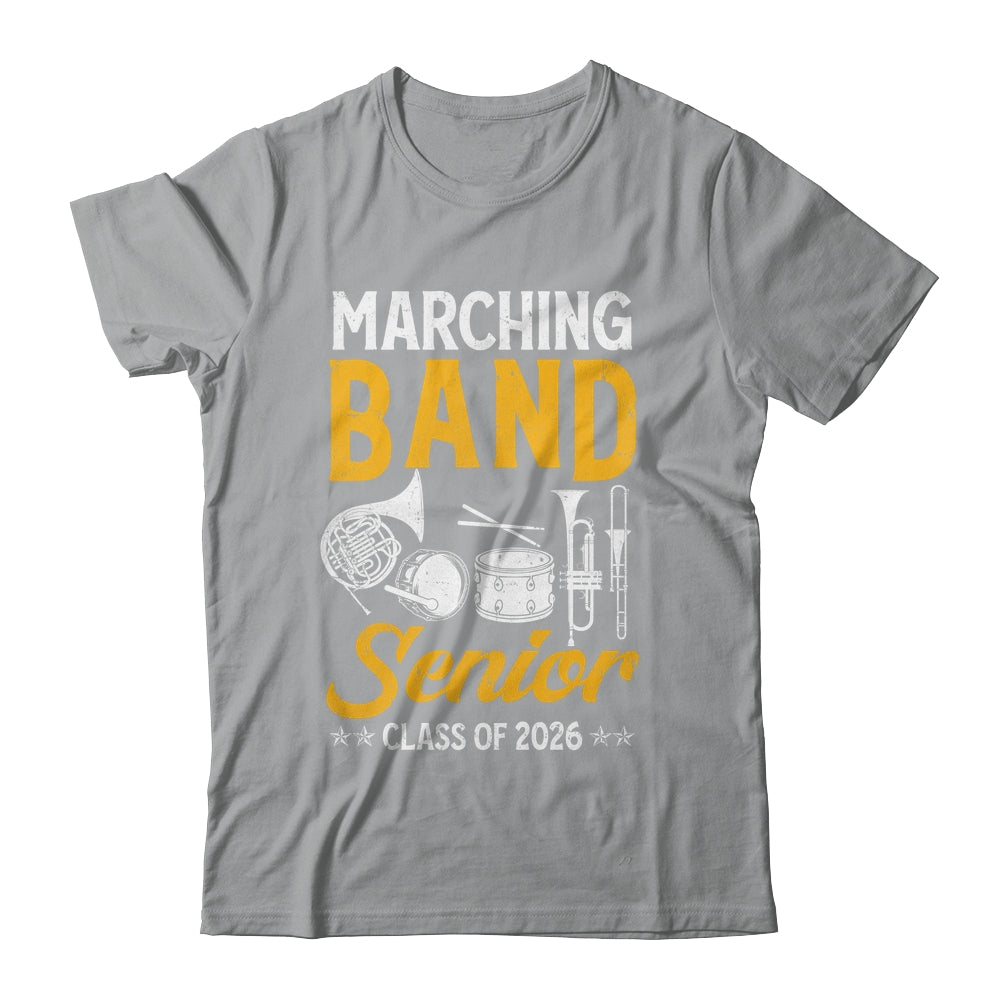 Marching Band Senior 2026 Musician Graduation Class Of 2026 Shirt & Hoodie | siriusteestore