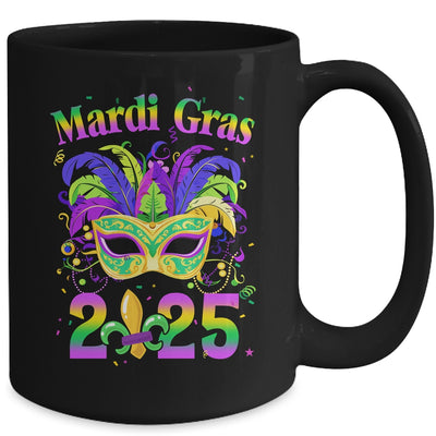 Mardi Gras 2025 Costume With Mask Outfit Carnival Party Mug | siriusteestore