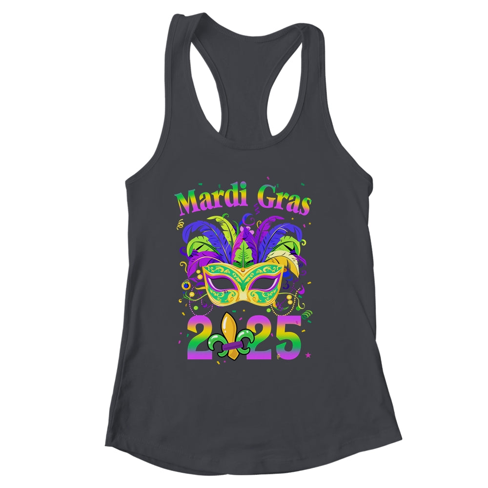 Mardi Gras 2025 Costume With Mask Outfit Carnival Party Shirt & Tank Top | siriusteestore