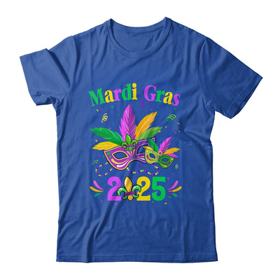 Mardi Gras 2025 Mask Costume Beads Carnival Party Outfit Shirt & Tank Top | siriusteestore
