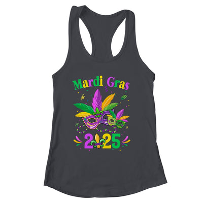 Mardi Gras 2025 Mask Costume Beads Carnival Party Outfit Shirt & Tank Top | siriusteestore