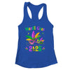 Mardi Gras 2025 Mask Costume Beads Carnival Party Outfit Shirt & Tank Top | siriusteestore