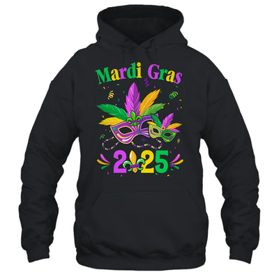 Mardi Gras 2025 Mask Costume Beads Carnival Party Outfit Shirt & Tank Top | siriusteestore