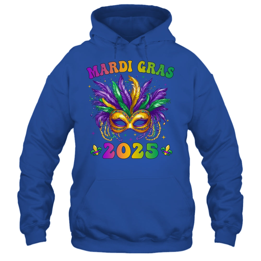 Mardi Gras 2025 Mask Feathers Mardi Gras Family Costume Cute Shirt & Tank Top | siriusteestore