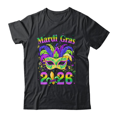 Mardi Gras 2026 Costume With Mask Outfit Carnival Shirt & Tank Top | siriusteestore