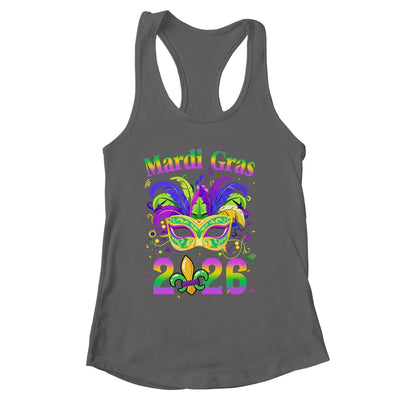 Mardi Gras 2026 Costume With Mask Outfit Carnival Shirt & Tank Top | siriusteestore