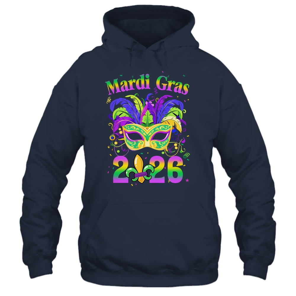 Mardi Gras 2026 Costume With Mask Outfit Carnival Shirt & Tank Top | siriusteestore