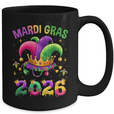 Mardi Gras 2026 Jester Outfit Girls Boys Men Women Mug | siriusteestore