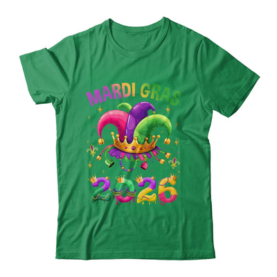 Mardi Gras 2026 Jester Outfit Girls Boys Men Women Shirt & Hoodie | siriusteestore