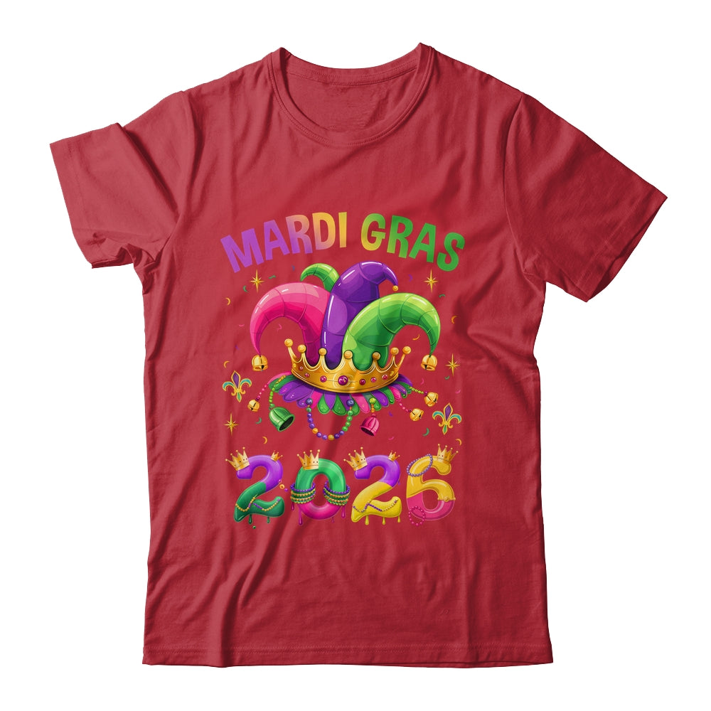 Mardi Gras 2026 Jester Outfit Girls Boys Men Women Shirt & Hoodie | siriusteestore