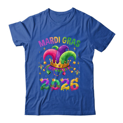 Mardi Gras 2026 Jester Outfit Girls Boys Men Women Shirt & Hoodie | siriusteestore