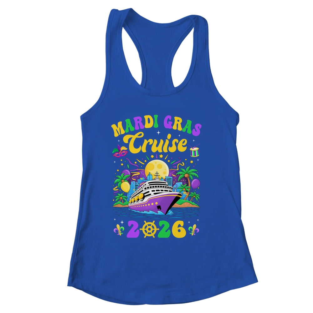 Mardi Gras Carnival Cruise 2026 Family Cruising Matching Shirt & Tank Top | siriusteestore