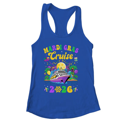 Mardi Gras Carnival Cruise 2026 Family Cruising Matching Shirt & Tank Top | siriusteestore