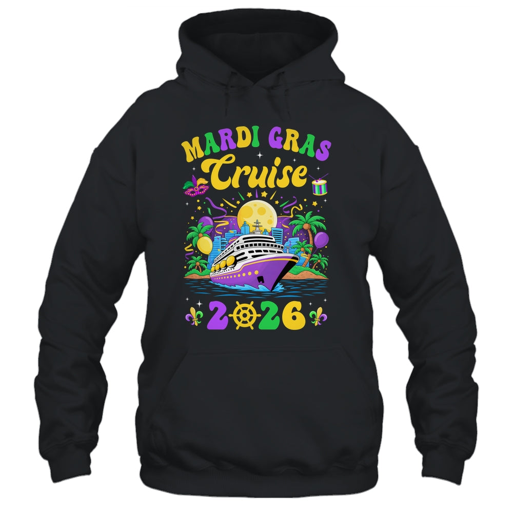 Mardi Gras Carnival Cruise 2026 Family Cruising Matching Shirt & Tank Top | siriusteestore