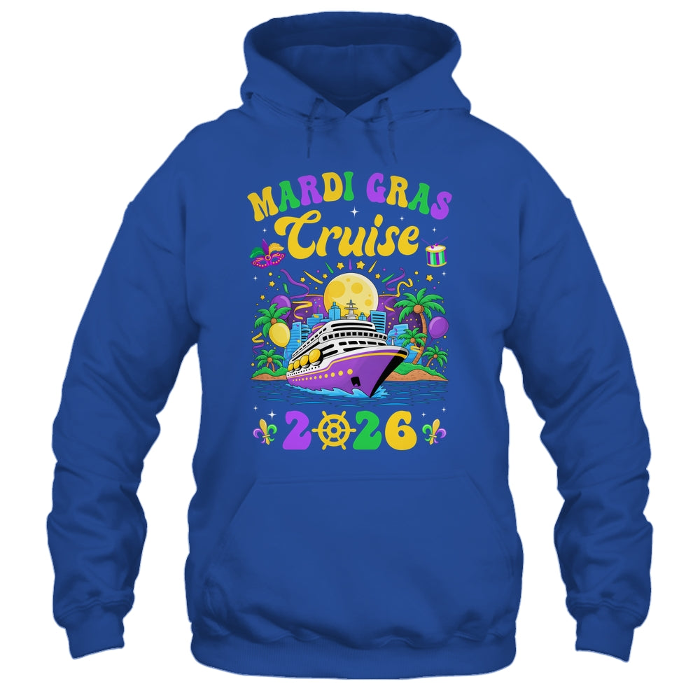 Mardi Gras Carnival Cruise 2026 Family Cruising Matching Shirt & Tank Top | siriusteestore