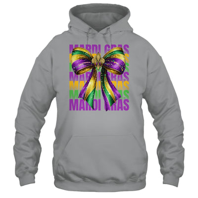 Mardi Gras Coquette Bow Louisiana Festival Carnival Girls Shirt & Tank Top | siriusteestore