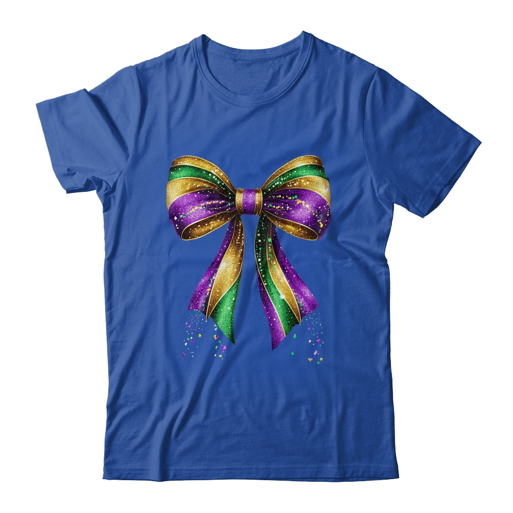 Mardi Gras Coquette Bow Louisiana New Orleans Carnival Shirt & Tank Top | siriusteestore