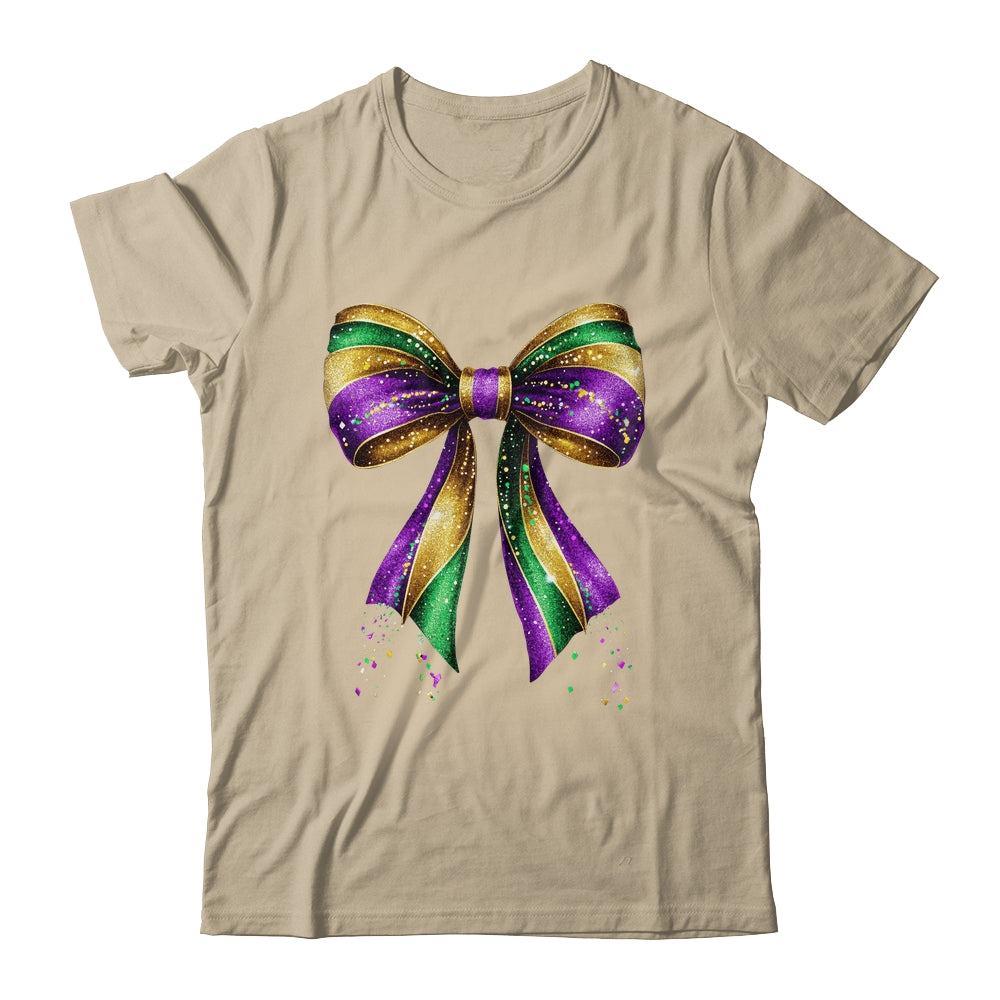 Mardi Gras Coquette Bow Louisiana New Orleans Carnival Shirt & Tank Top | siriusteestore