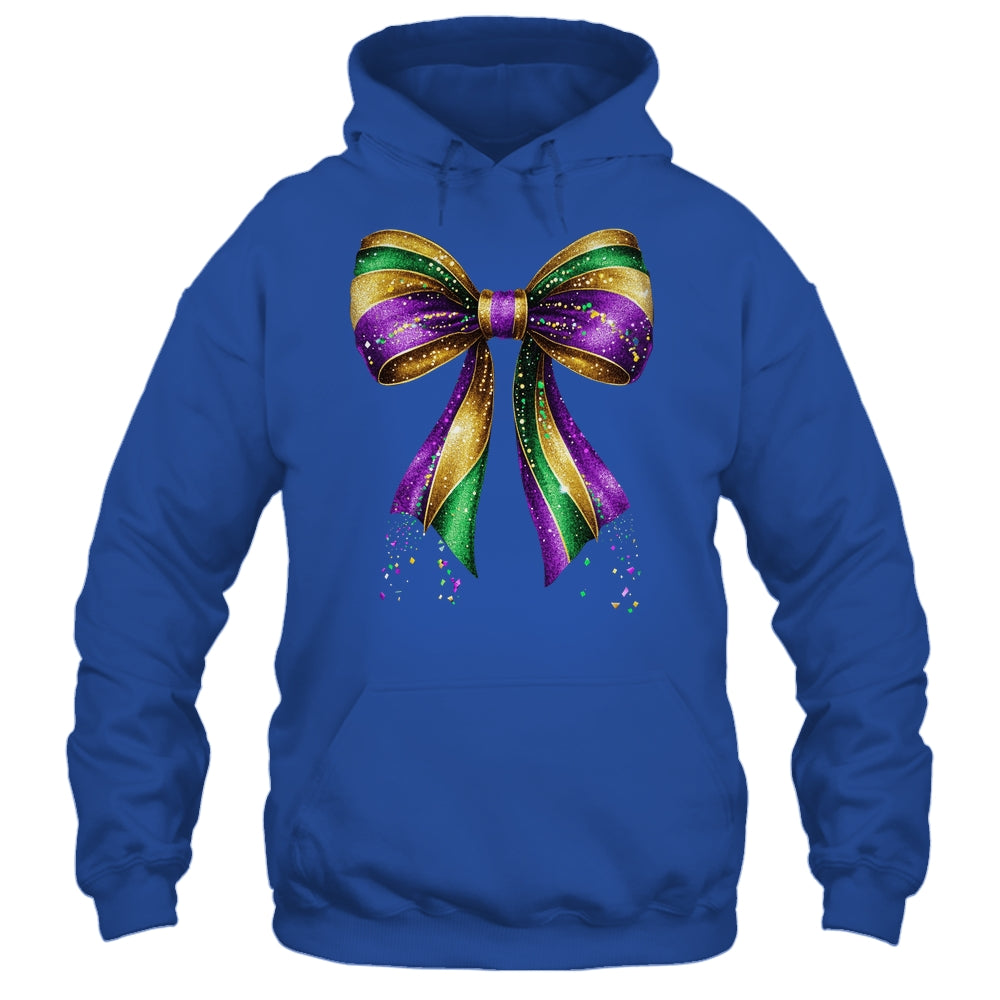Mardi Gras Coquette Bow Louisiana New Orleans Carnival Shirt & Tank Top | siriusteestore
