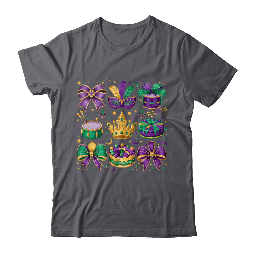 Mardi Gras Coquette Mardi Beads Louisiana Festival Design Shirt & Sweatshirt | siriusteestore