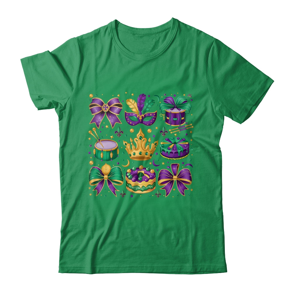 Mardi Gras Coquette Mardi Beads Louisiana Festival Design Shirt & Sweatshirt | siriusteestore