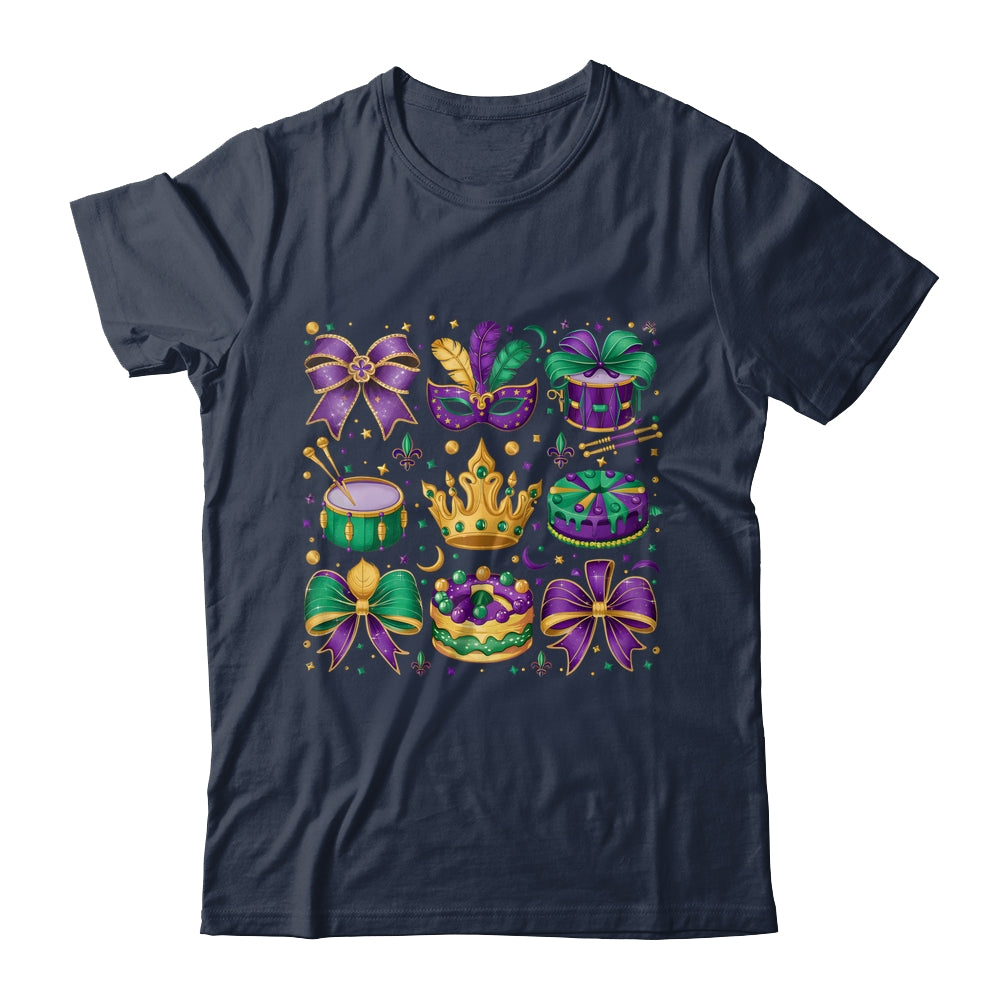 Mardi Gras Coquette Mardi Beads Louisiana Festival Design Shirt & Sweatshirt | siriusteestore