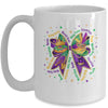 Mardi Gras Coquette Women Girls Louisiana Mardi Gras Vibes Mug | siriusteestore
