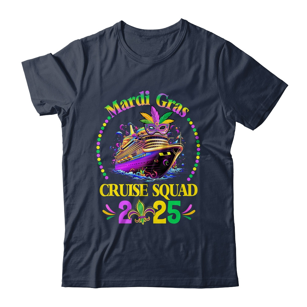 Mardi Gras Cruise 2025 Ship Family Matching Trip Costume Shirt & Tank Top | siriusteestore