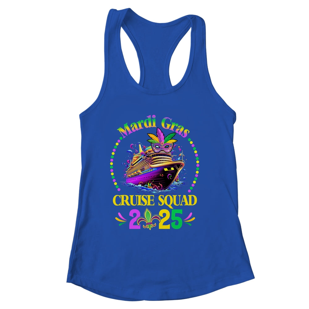 Mardi Gras Cruise 2025 Ship Family Matching Trip Costume Shirt & Tank Top | siriusteestore