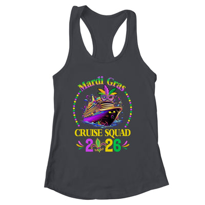 Mardi Gras Cruise 2026 Ship Family Matching Trip Costume Shirt & Tank Top | siriusteestore