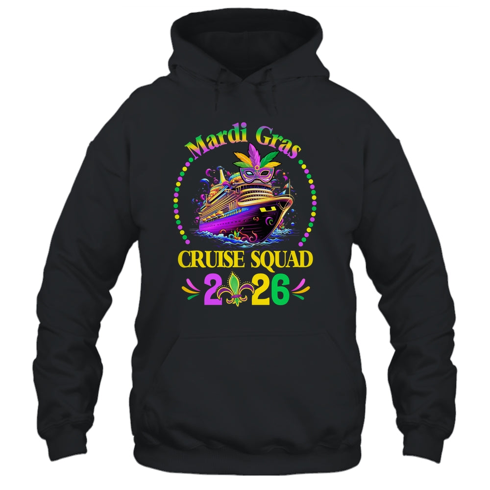 Mardi Gras Cruise 2026 Ship Family Matching Trip Costume Shirt & Tank Top | siriusteestore