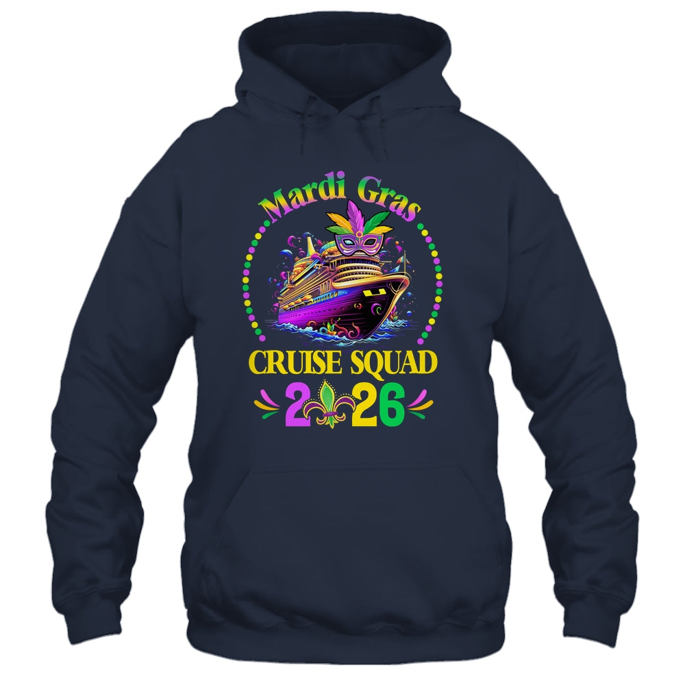Mardi Gras Cruise 2026 Ship Family Matching Trip Costume Shirt & Tank Top | siriusteestore