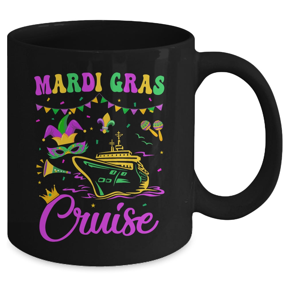 Mardi Gras Cruise Cruising Mask Cruise Ship Party Costume Mug | siriusteestore