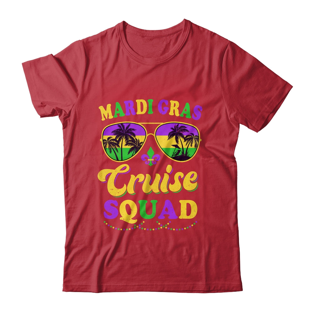 Mardi Gras Cruise Squad 2024 Matching Group Family Vacation Shirt & Tank Top | siriusteestore