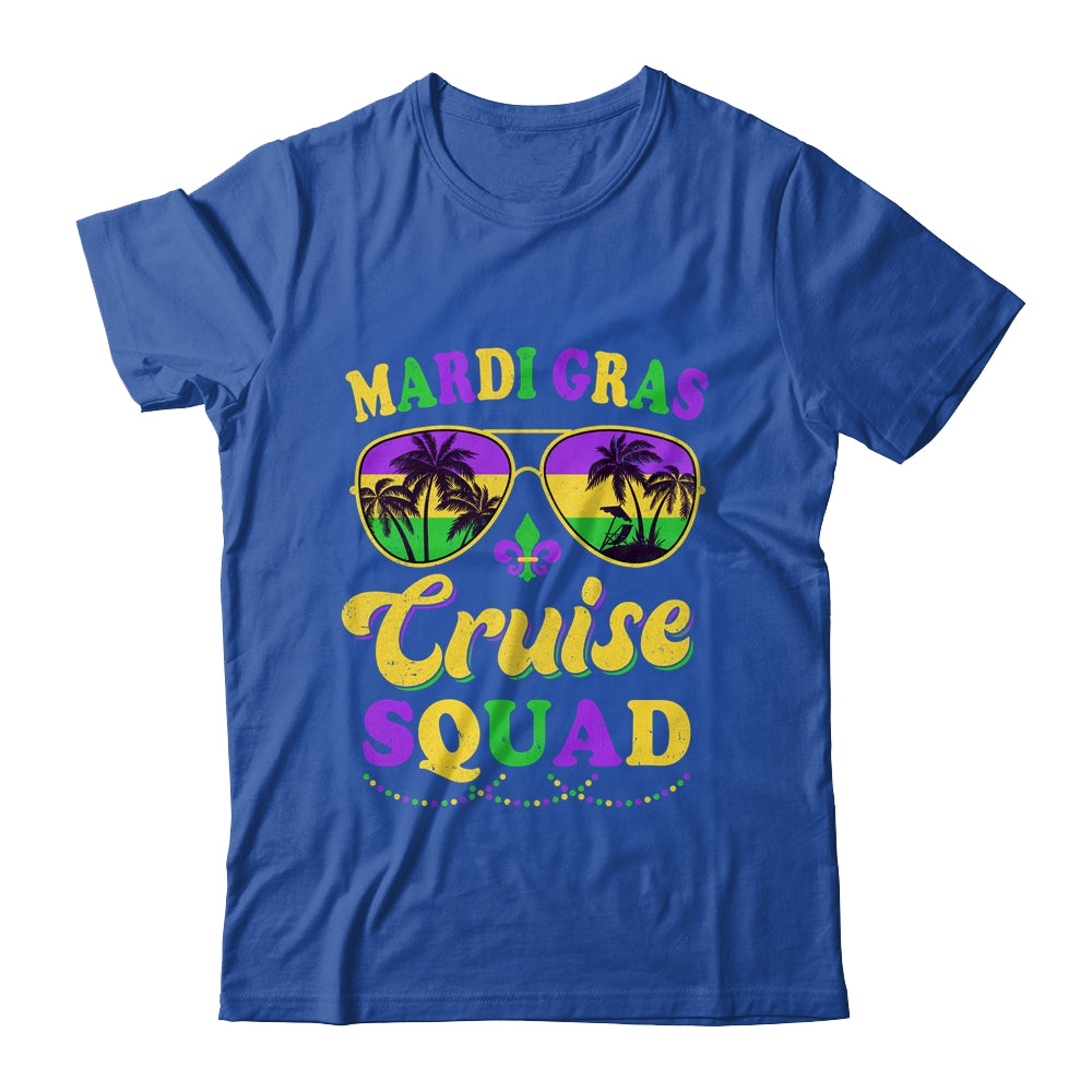 Mardi Gras Cruise Squad 2024 Matching Group Family Vacation Shirt & Tank Top | siriusteestore