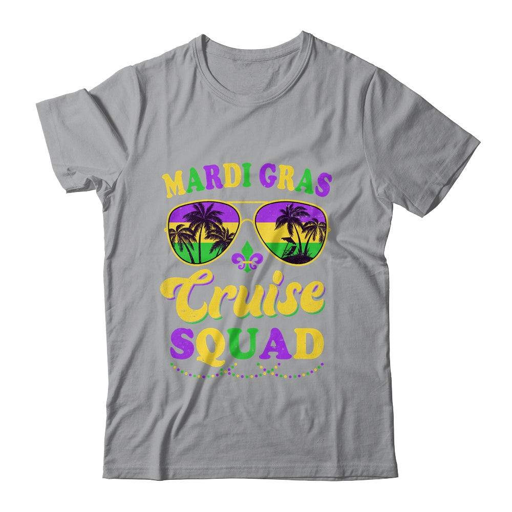 Mardi Gras Cruise Squad 2024 Matching Group Family Vacation Shirt & Tank Top | siriusteestore