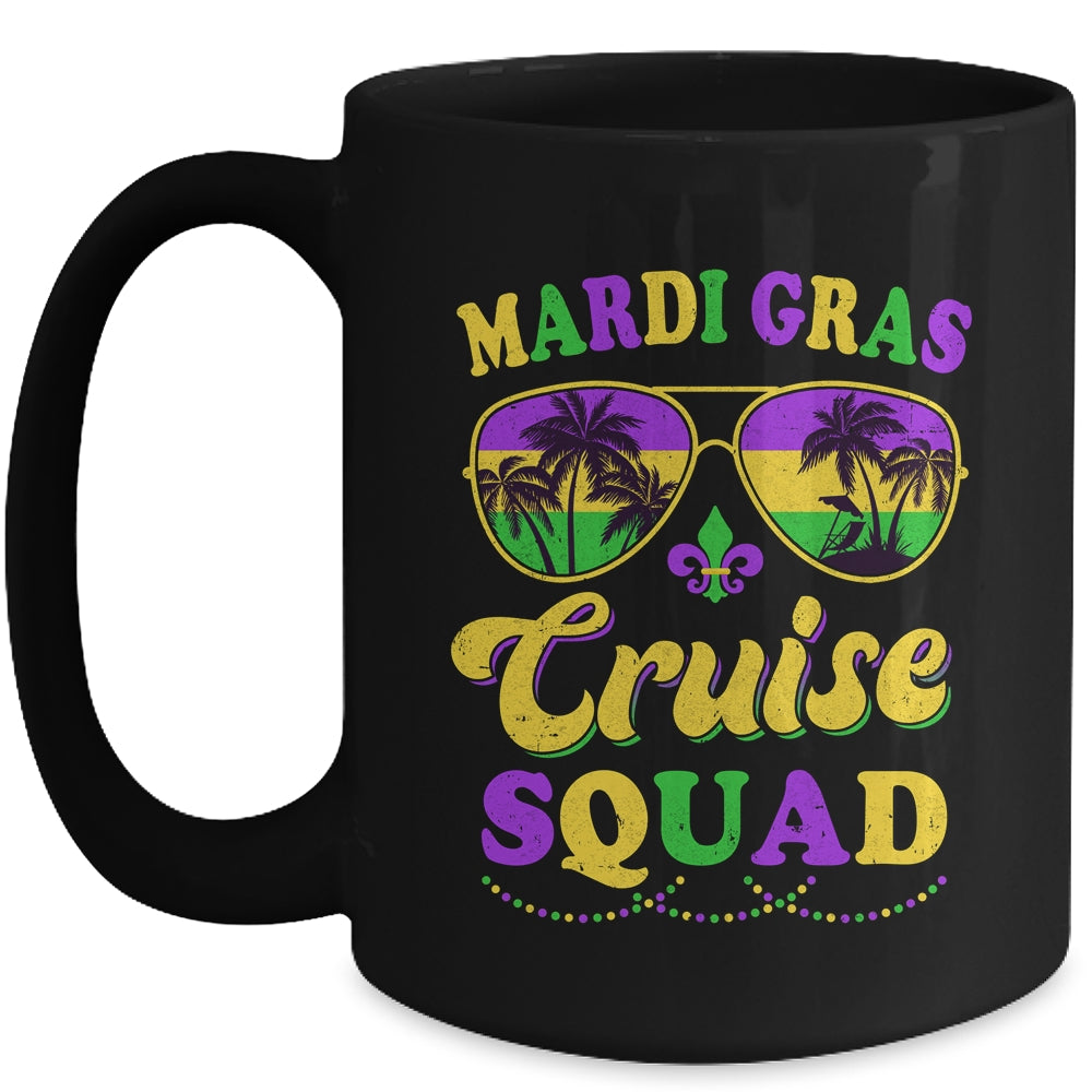 Mardi Gras Cruise Squad 2024 Matching Group Family Vacation Mug | siriusteestore