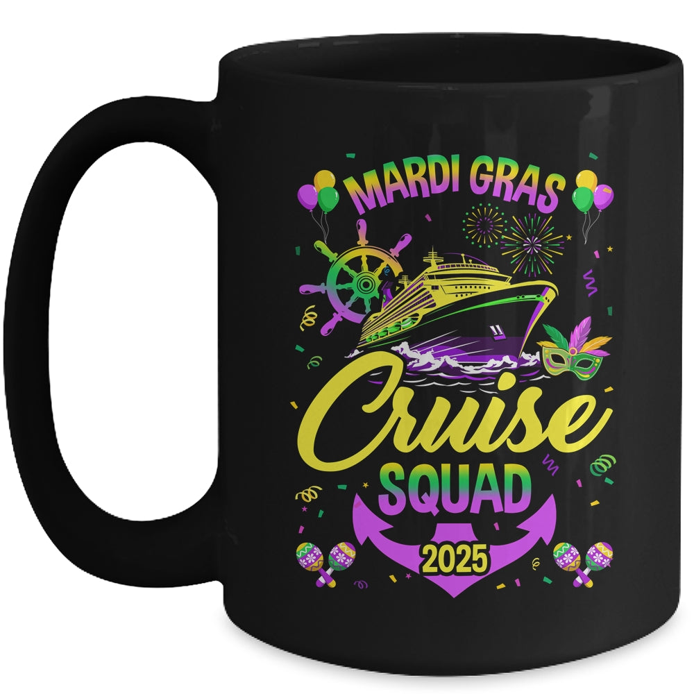 Mardi Gras Cruise Squad 2025 Family Matching Group Vacation Mug | siriusteestore