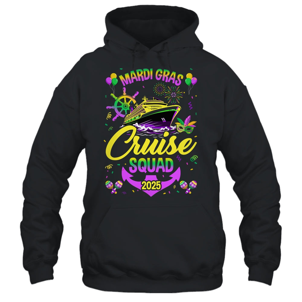 Mardi Gras Cruise Squad 2025 Family Matching Group Vacation Shirt & Tank Top | siriusteestore