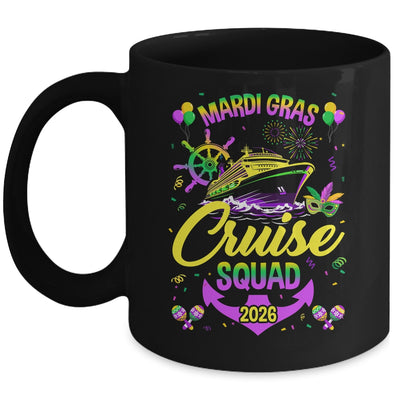 Mardi Gras Cruise Squad 2026 Family Matching Group Vacation Mug | siriusteestore