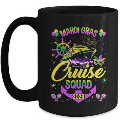 Mardi Gras Cruise Squad 2026 Family Matching Group Vacation Mug | siriusteestore